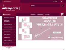 Tablet Screenshot of kimyaciniz.com